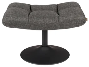 Dutchbone Bar Draaibare Hocker Stof Donkergrijs