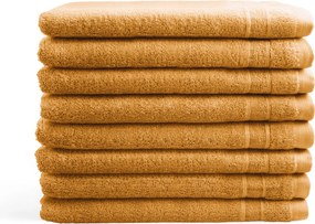 Washandjes DoubleLife Recycled Cotton Collectie– 8 stuks – 16×21 – honey yellow