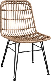 The Outsider Rotan Stoel - Eivissa - Wicker - Antraciet - The Outsider
