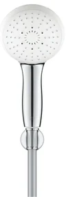 GROHE Tempesta 110 Handdoucheset - Ø11cm - 3 straalsoorten - 7.4l/min - niet verstelbaar - 175cm - chroom 26639003