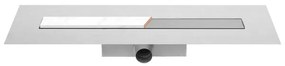 Easy Drain Compact 50 Modulo Stone douchegoot set waterslot 50mm 70cm inbouw diepte 94mm met zijuitloop EDM1NAT70050
