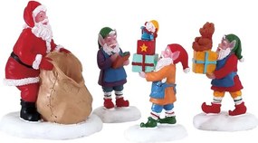 Lemax Present Procession - set van 4 figuur