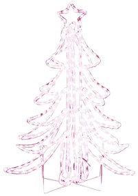 vidaXL Kerstfiguur boom inklapbaar met 360 LED's warmwit