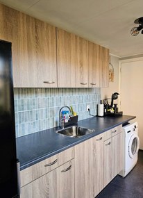 Tegelsticker Licht Groen Langwerpig - 29 cm x 22.9 cm x 0.11 cm | 0.07 kg | Paneli zelfklevende steenstrips