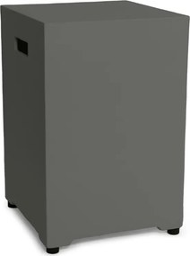 Happy Cocooning Enclosure gasfles cover vierkant 40x40xH55 cm Smokey Anthracite