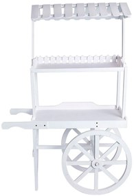 Kersenhout verouderd Candy Bar Trolley