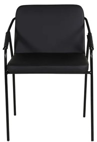 Jörn Eetkamerstoel - Mattias - Zwart - PU-Leer - Jörn