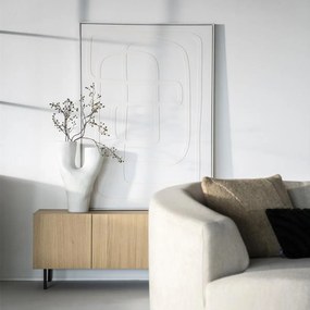 By-Boo Ono Japandi Schilderij Wit