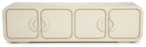 Retro TV-meubel Beige - 176x39x50cm.