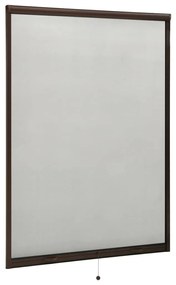 vidaXL Raamhor oprolbaar 120x170 cm bruin