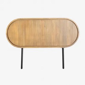 Hoofdbord Voor Bed Van 150 Cm In Analis Mangohout Mangohout & 150 Cm - Sklum