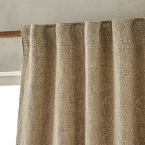 Gordijn linnen/viscose, made in France, Olivi