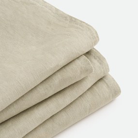 Set van 4 servetten van gewassen linnen Victorine