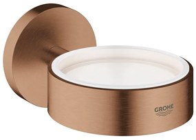 GROHE Essentials glas-/zeephouder brushed warm sunset 40369DL1