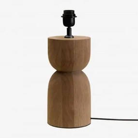 Diniz Mangohouten Tafellampenvoet ?30 Cm - Sklum