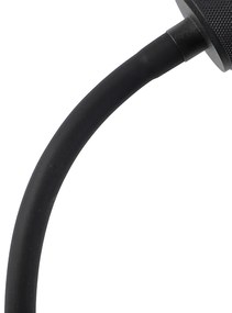 Moderne klemlamp zwart met flexarm - Cavalux Modern Minimalistisch E27 Binnenverlichting Lamp