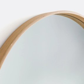 Ronde spiegel in fineereikØ80 cm, Alaria