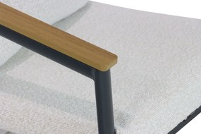 Tuinset 4 personen 200 cm Aluminium Grijs Santika Furniture Santika