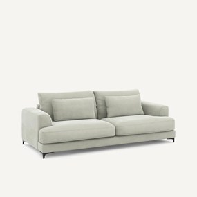 4-zits slaapbank van stonewashed fluweel, Marsile