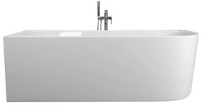 Badstuber Elise hoekbad links 180x80cm wit