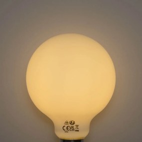 Set van 5 E27 3-staps dimbaar LED lamp opaal G95 4W 450 lm 2700K