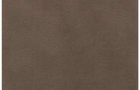 Goossens Hoekbank Hercules bruin, microvezel, 3-zits, modern design met ligelement links