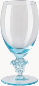 Kristallen witte wijnglazen Medusa Lumière Teal, 2-delig
