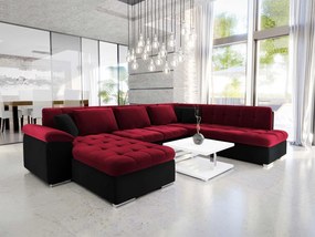 Hoekbank Comfivo Gemma II, Aanwezig, Afwezig, 348x205x76cm, 143.5 kg, Poten: Kunststof