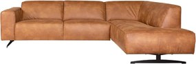 Hoekbank - Lambada - rechts - leer Colorado cognac 03