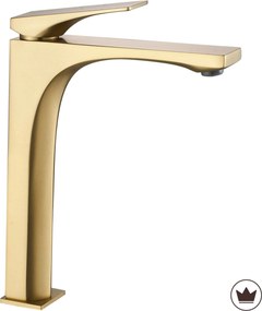 Wastafelkraan PREMIUM Rea Joe Brush Gold High