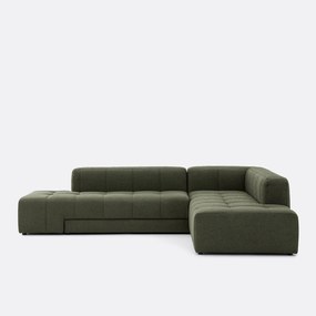 Rechte bank, omvormbaar, in fijne badstof, FANO