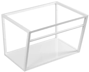 Sapho Industrial wastafel frame mat wit 60cm