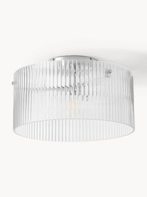 Plafondlamp Emmi van geribbeld glas