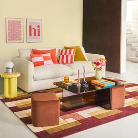 2-, 3-, 4-zits slaapbank.Yde fluweel met reliëf