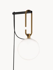 Mondgeblazen wandlamp nh met stekker