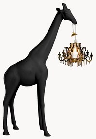 Kleine LED vloerlamp Giraffe in Love