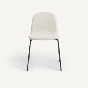 Stoel van katoen en linnen Tibby