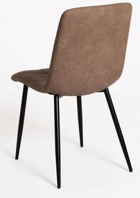 Pak 4 Stoel Stuhl Kunstleer