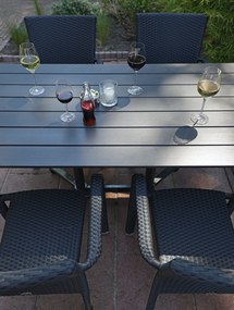 Bellagio Canzo klaptafel 140x80x76cm