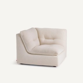 Modulaire 90° hoek in gerecycled katoen, GIULIANO