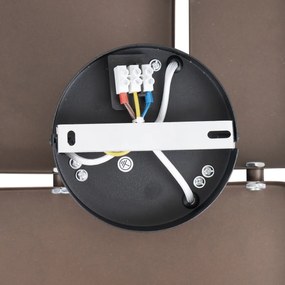 Design wandlamp brons 3-lichts - Planes