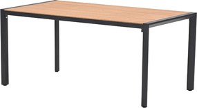Garden Impressions Kasper tuinset stapelbaar 5-delig - donker grijs - teak look