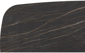 Goossens Excellent Eettafel Cipressen, Semi rechthoekig 180 x 90 cm