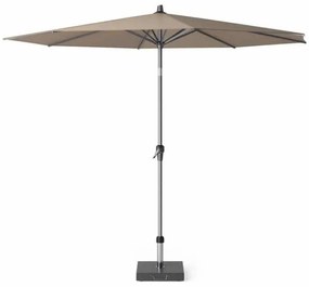 Riva parasol 300 cm rond taupe met kniksysteem