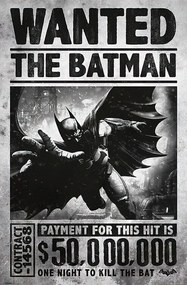 Poster Batman: Arkham Origins - Wanted, (61 x 91.5 cm)