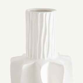 Flesvaas in mat keramiek, H37 cm, Polia