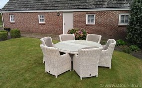 4 Seasons Outdoor | Brighton dining set provance  Tuinset     weerbestendig