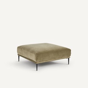 Voetensteun XL, in linnen fluweel, OSCAR