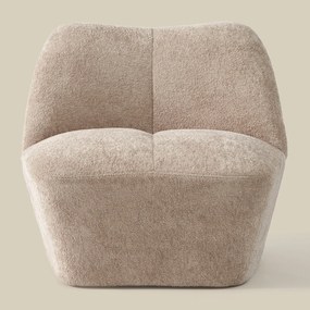 Moderne Fauteuil Beige