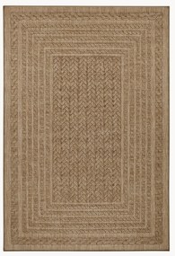 In- & outdoor vloerkleed Limonero met jute-look